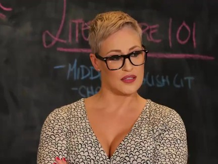 Naughty America - Prof. Conner pops a cherry