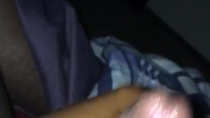 Big black cock bust huge load(cum shot)