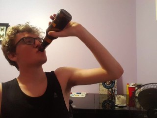 CRACKING A COLD ONE FOR PEWDIEPIE’S WEDDING (STRAIGHT DRAINED HER)