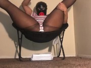 Big Lip Big Belly Masked Freak Spanking Pussy