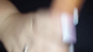 Sexy cock stroking