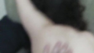 Quickie with teen girlfriend on couch