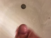 Masturbating in the Shower