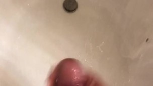 Masturbating in the Shower