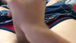 twink jerks off in dorm waiting for new college roommate (no cum)