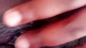 Finger in my right wet pussy