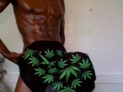 Big black dick jumping compilation! 1/16