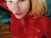 Public restaurant, a madly horny milf no panties in a short dress wants it 7/16