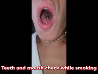 Mouths, tongues and teeth of August