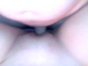 POV Fucking a Pretty Shaved Pussy on the Couch 9/16