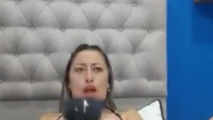 FUCK MY PUSSY WITH MY GIANT DILDO