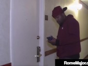 Latina Cutie Sarah Lace Plowed By Big Black Cock Rome Major! 2/16