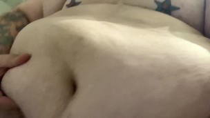 SSBBW belly jiggle