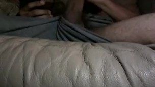 Alone and horny. I cum all over myself.