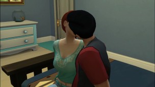 Sims 4 - Common days in family - If it's ok for them then it's ok for us my big boy 