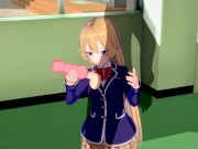 Food Wars Erina Nakiri Sits on Your Face and Sucks Your Dick
