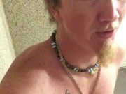 Naked Hard Male Pee Desperation 
