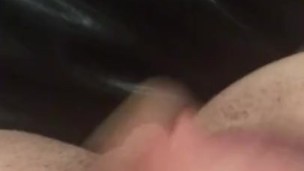 Shelly plays till she squirts 