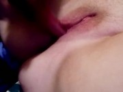 Hairy pussy squirts a little 11/16