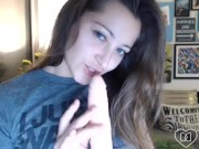 DaniDaniels(dot)com - Really Hot Dirty Talk POV With Dildo BJ 1/16