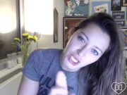 DaniDaniels(dot)com - Really Hot Dirty Talk POV With Dildo BJ 11/16