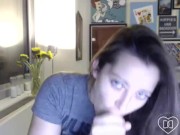 DaniDaniels(dot)com - Really Hot Dirty Talk POV With Dildo BJ 14/16