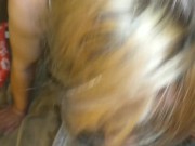 I finally make him cum with just my mouth! ^_^  16/16