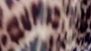 SHOWING OFF SEXY MINI LEOPARD PRINT DRESS