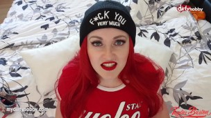 MyDirtyHobby - Taylor Burton dirty talks in german until you cum