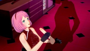 The Last:Naruto MILF Sakura Gets Anal Creampied in a Love Hotel