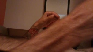 Hot cumshot from big cock