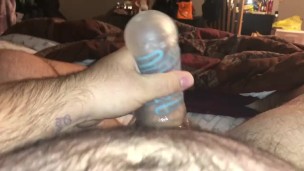 Taking care of morning wood 