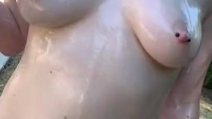 Oily mess