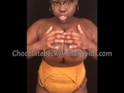 Ebony Girlfriend Creamy Pussy Joi