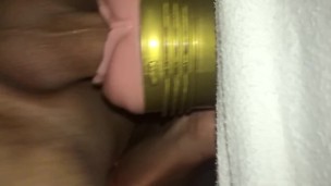 Fucking my pocket pussy