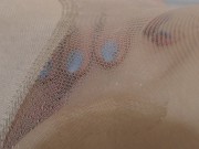 Ass playing in pantyhose without panties under and play with my pussy. 16/16