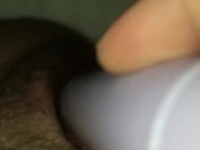 Working My Clit With A Vibrator To Make My Pussy Squirt