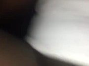 Big black dick and balls bust creamy cumshot!!