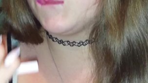 Sexy slut smokes for you 