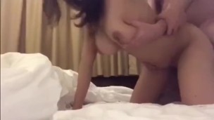 Thai Boobs bouncing around while I am fucked