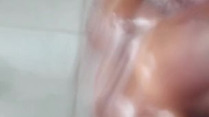 Oil big cock being rub