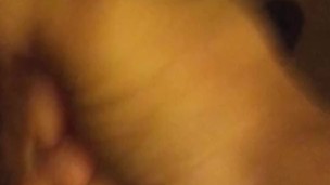Wanking my hard cock with cum shot 