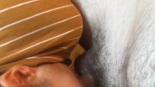 Girl with great ass tied to bed and fucked for cumshot