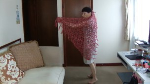 Daughters Made Shawl...Sexy And Beautiful!!! Sexy Catwalk & Dance, Funny