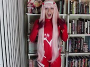 Zero Two Cosplay Sissification Femdom OmankoVivi TEASER Latex Creampie 4/16