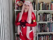 Zero Two Cosplay Sissification Femdom OmankoVivi TEASER Latex Creampie 5/16