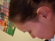 Anal plugging 101 I do her she does me. Rim job, cumshot with toys and DP 5/16