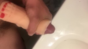 Asian foot fetish toy