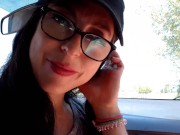 Having A Piss Out Of My Car Along The Country Road 4/16