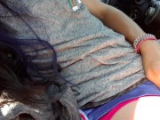 Having A Piss Out Of My Car Along The Country Road 5/16